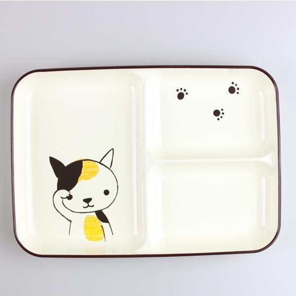 プレート 仕切り皿 Hello あにまるねこ 電子レンジ対応 食洗機対応 日本製 |  | 01