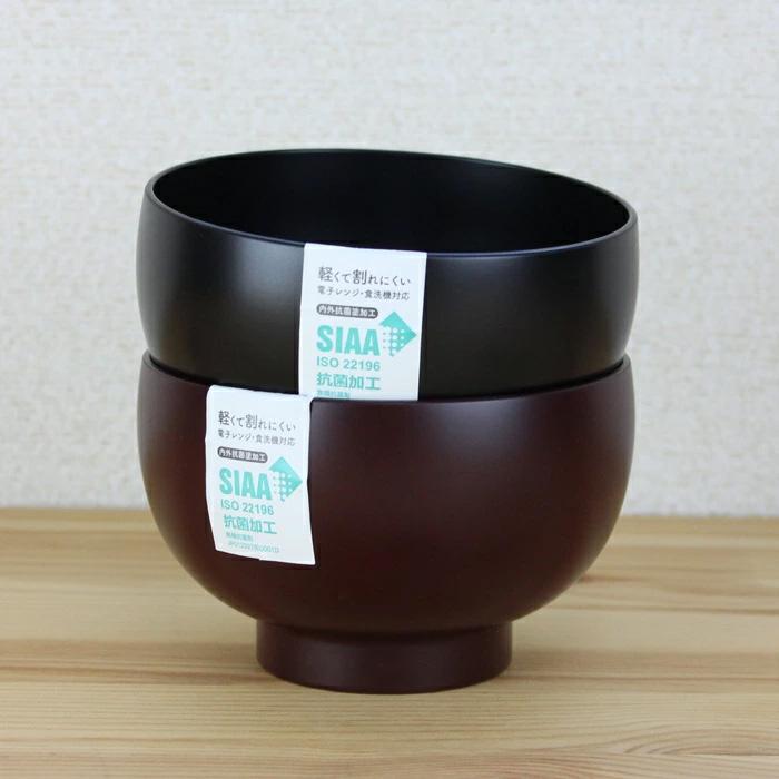 お椀 汁椀 味噌汁椀 抗菌【380ml】てまり椀 電子レンジ対応 食洗機対応 日本製 | MIN FARG | 04