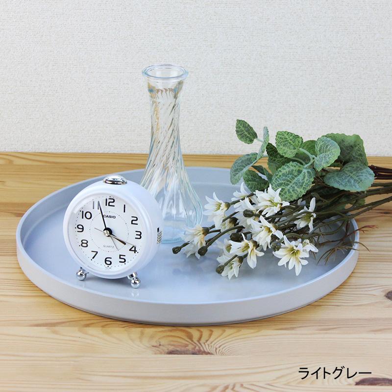 丸盆 30cm ノンスリップ加工 日本製 軽量 お盆 トレー 滑り止め 洗える ホワイト グレー ベージュ |  | 13