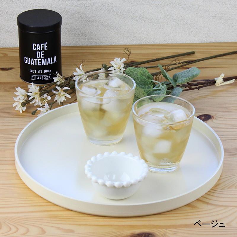 丸盆 30cm ノンスリップ加工 日本製 軽量 お盆 トレー 滑り止め 洗える ホワイト グレー ベージュ |  | 11