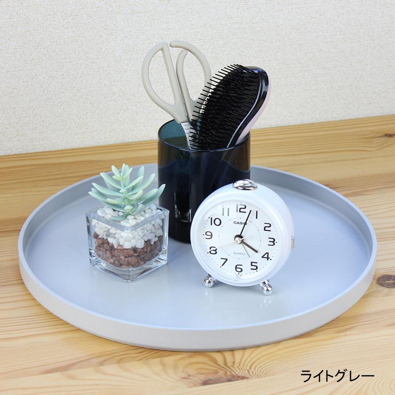 丸盆 30cm ノンスリップ加工 日本製 軽量 お盆 トレー 滑り止め 洗える ホワイト グレー ベージュ |  | 12