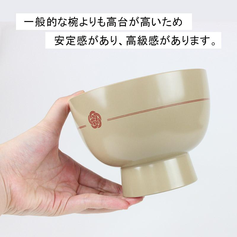 合鹿椀 加賀水引 日本製 食洗機対応 電子レンジ対応 国産 汁椀 雑煮椀 どんぶり 黒 朱 白 多用椀 お好み椀 |  | 05