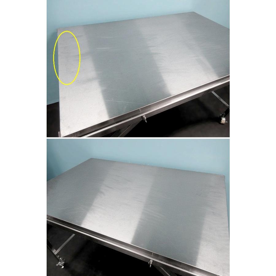 送料別】折りたたみ式◇ワゴン キャスター付き 天板(取り外し可