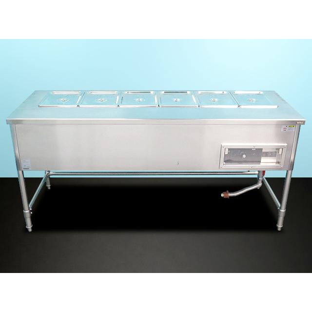 タニコー☆電気式 ウォーマーテーブル 1/2ホテルパンx6 三方枠 タニコー☆電気式 ウォーマーテーブル 1/2ホテルパンx6 三方枠