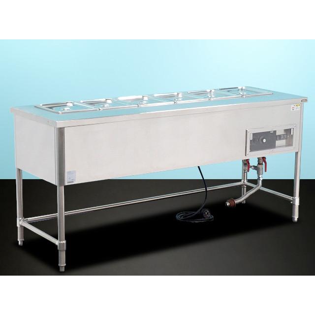 タニコー☆電気式 ウォーマーテーブル 1/2ホテルパンx6 三方枠 タニコー☆電気式 ウォーマーテーブル 1/2ホテルパンx6 三方枠