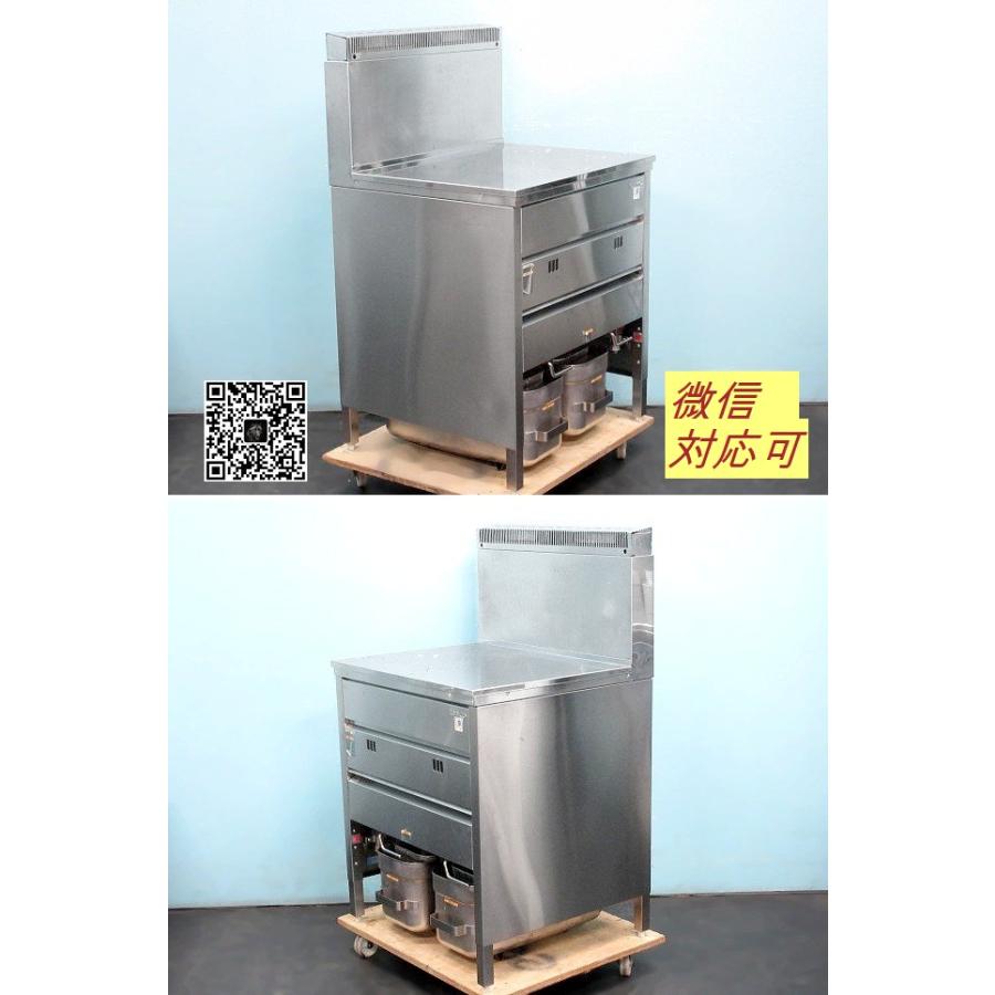 送料別】タニコー 2槽式ガスフライヤー 2019年 油量15Lx2 送料別】タニコー 2槽式ガスフライヤー 2019年 油量15Lx2