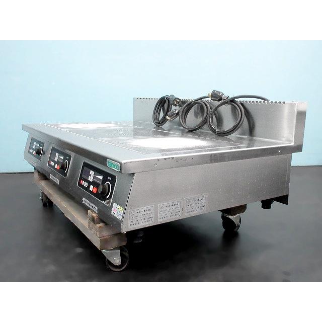送料別】タニコー 卓上IHコンロ 3口 W1200xD750xH240+150 三相 送料別】タニコー 卓上IHコンロ 3口 W1200xD750xH240+150 三相