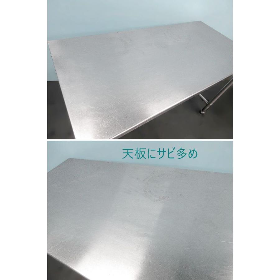 送料別】タニコー 二方枠作業台 W1280xD600xH840 ステンレス製 送料別】タニコー 二方枠作業台 W1280xD600xH840 ステンレス製