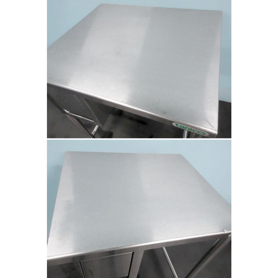 送料別】引き出し付き◇タニコー 三方枠 作業台 W670xD600xH840