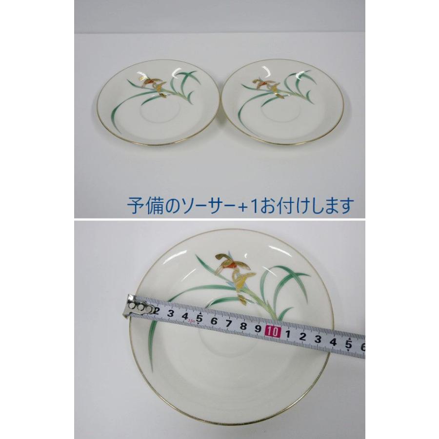 送料別】1客セット+ソーサー1◇香蘭社 カップ＆ソーサー 貴婦人