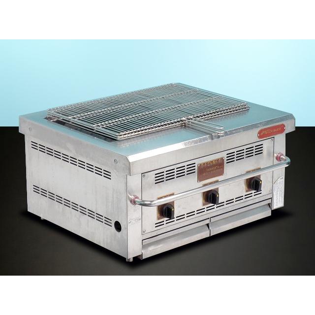 送料別】☆倖生工業 炭グリラー 減煙型 W740xD610xH375 KA-75KL LPガス