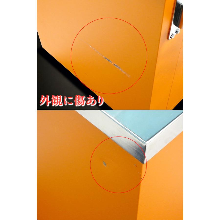 送料別】☆キャスター式 サーバー台 収納庫付き W750xD940xH800 調理台 