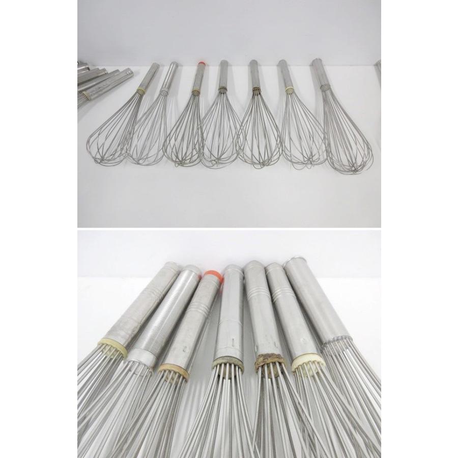送料別】20本セット◇泡立て器 サイズ全長24〜36cm 18-8ステンレス製