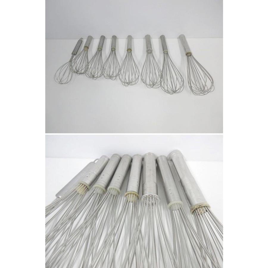 送料別】20本セット◇泡立て器 サイズ全長24〜36cm 18-8ステンレス製