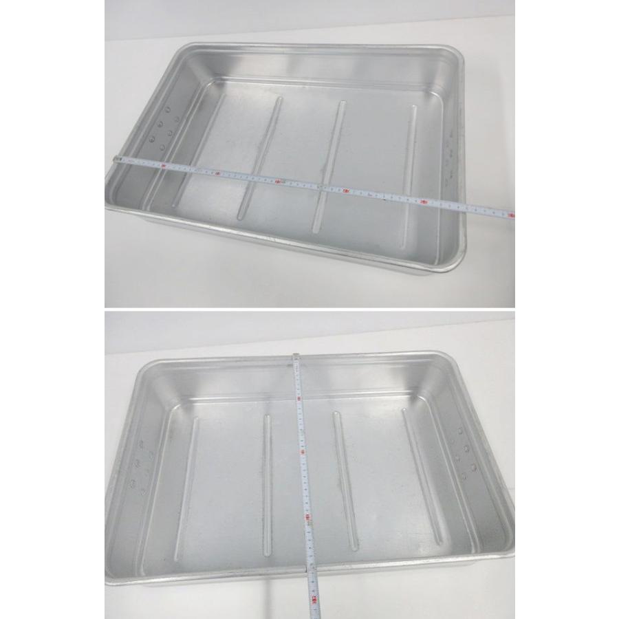 送料別】3点セット◇番重 アルミ製 フタ付き1点 ばんじゅう 厨房用品