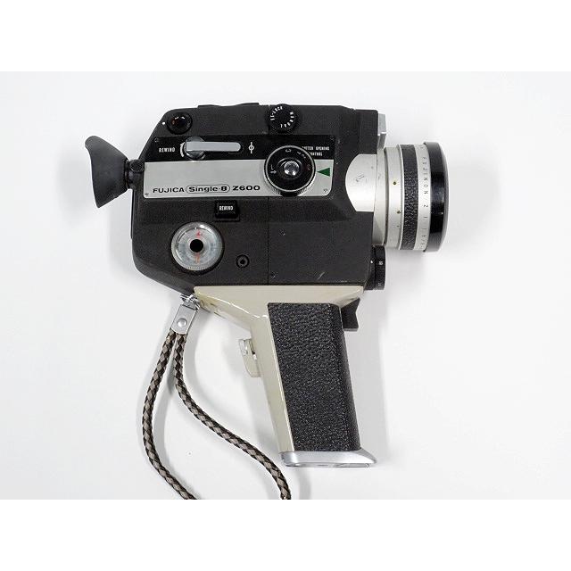 【ジャンク品】Fujica Single8 Z600 8ミリフィルムカメラ 送料別.ジャンク品】☆FUJICA フジカ Single-8 Z600 8mmシングル8