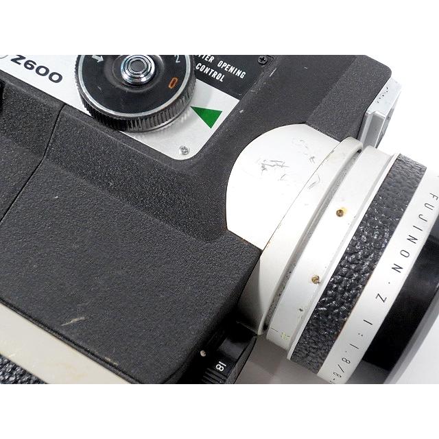 【ジャンク品】Fujica Single8 Z600 8ミリフィルムカメラ 送料別.ジャンク品】☆FUJICA フジカ Single-8 Z600 8mmシングル8