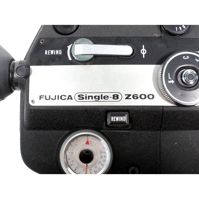 【ジャンク品】Fujica Single8 Z600 8ミリフィルムカメラ 送料別.ジャンク品】☆FUJICA フジカ Single-8 Z600 8mmシングル8