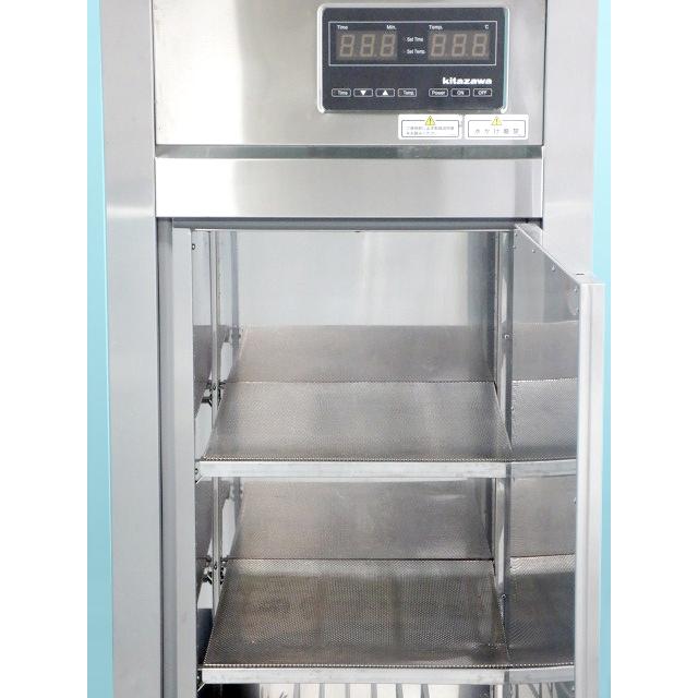 送料別】☆北沢産業 包丁まな板殺菌庫 W580xD550xH1920 KHM-16-5BL