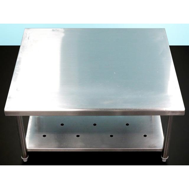送料別.微信】☆ステンレス製 業務用 作業台 W900xD800xH500~520(mm 