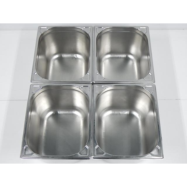 Vollrath ステンレス製ホテルパン4個セット 蓋付き 網付き2ヶ 4点セット VOLLRATH ホテルパン 1/2ホテルパン オーブンパン フード