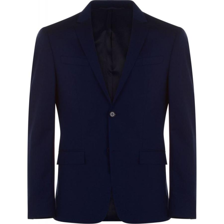 安いアウトレット店 カルバンクライン Calvin Klein メンズ スーツ ジャケット アウター Wool Suit Blazer Ink ケース付き1セット限定 Gachlatop Vn