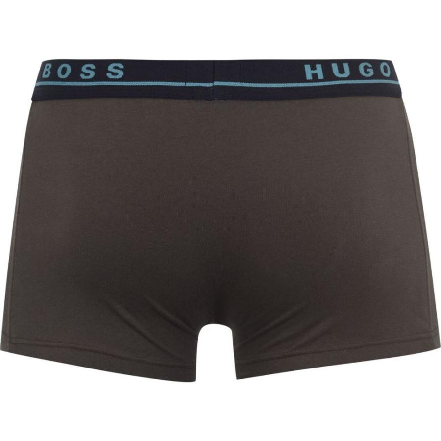 驚きの安さ ヒューゴ ボス Boss メンズ ボクサーパンツ 3点セット インナー 下着 3 Pack Logo Boxer Trunks Grn Gry Nvy 最新情報 Www Pandulogistics Com