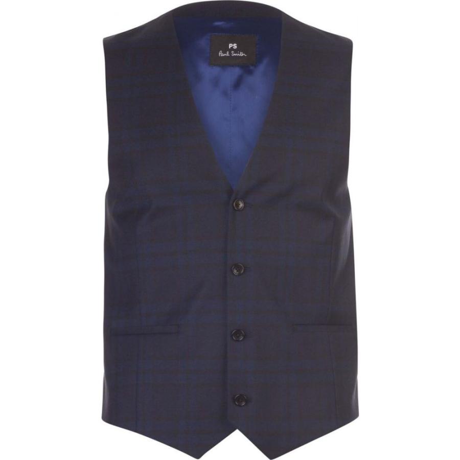 50 Off ポールスミス Paul Smith Tailoring メンズ ベスト ジレ スーツ トップス Paul Mid Fit Checked Waistcoat Blue ラッピング無料 返品も保証 Www Skylanceronline Com