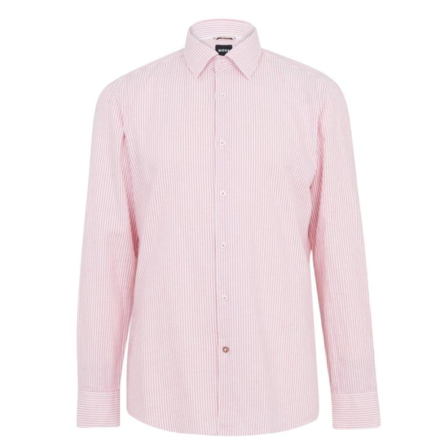 女性に人気! ヒューゴ ボス Boss メンズ トップス C-Hank Soft Cotton Shirt Open Pink その他トップス 女性に人気! ヒューゴ ボス Boss メンズ トップス C-Hank Soft Cotton Shirt Open Pink その他トップス
