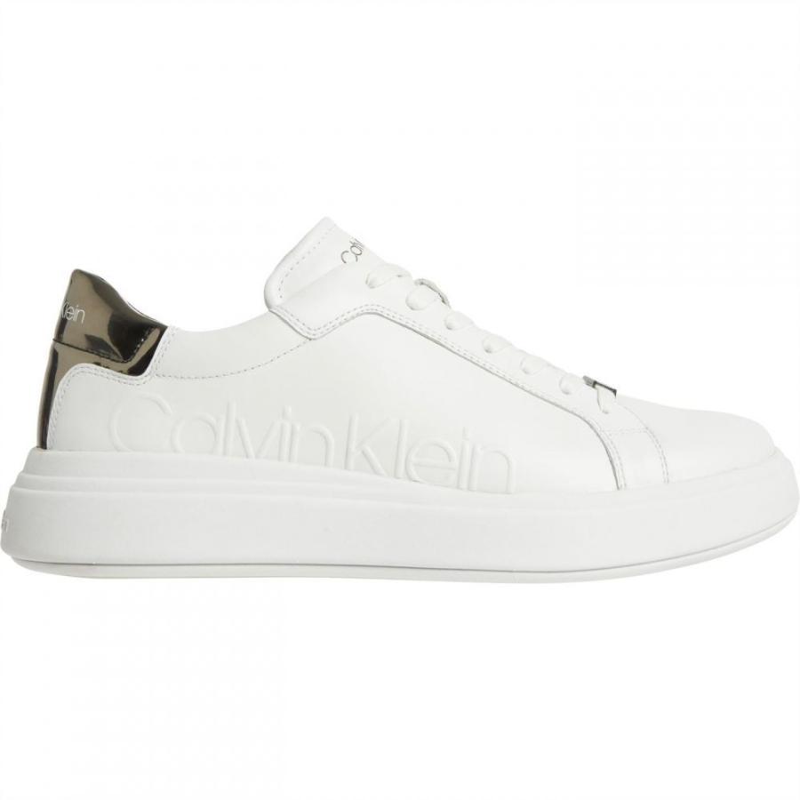 スペシャルオファ White Sn14 Lo Emboss Calvin シューズ 靴 メンズ Klein Calvin カルバンクライン シューズ 靴 メンズ カルバンクライン Klein Calvin シューズ Meorboston Org