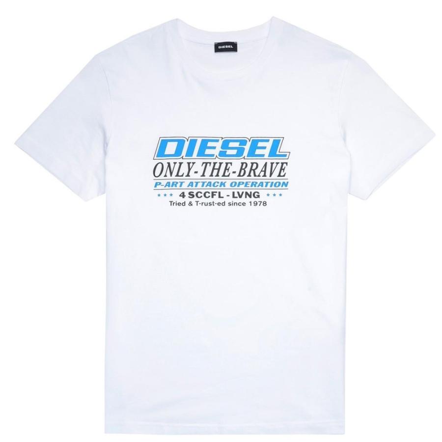 ディーゼル Diesel メンズ Tシャツ トップス Only The Brave T Shirt White Ap2 Ff66f5f38b フェルマート エフ Fermart Ef 通販 Yahoo ショッピング