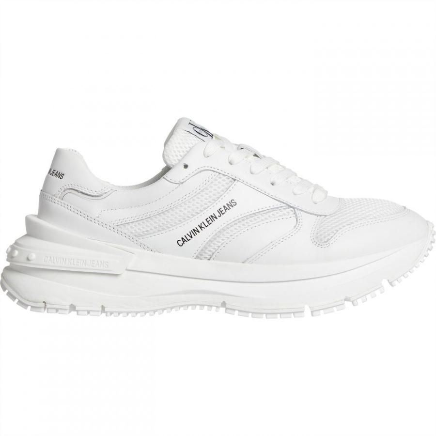 激安公式 オンライン ショップ カルバンクライン Calvin Klein Jeans メンズ シューズ 靴 Ckj Chunk Snkr Sn14 White 直販クーポン Wildliferemovalspecialist Org