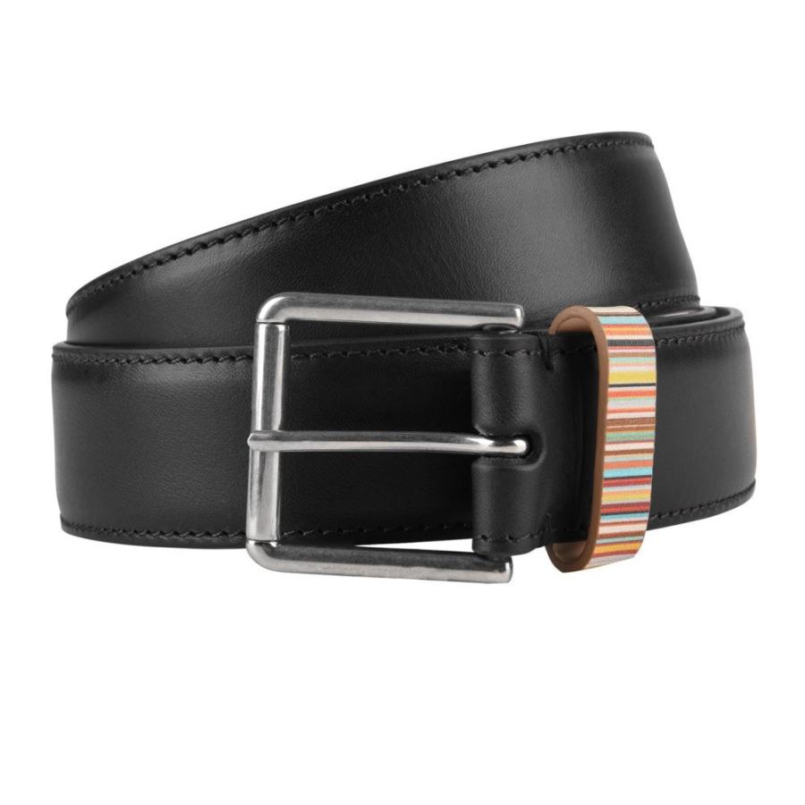 国内発送 メンズ Smith Paul ポールスミス ファッション小物 メンズ ベルト ポールスミス Smith Paul ベルト Black Sn00 Belt Keeper Paul 財布 帽子 ファッション小物 Eventsatrefinery Com