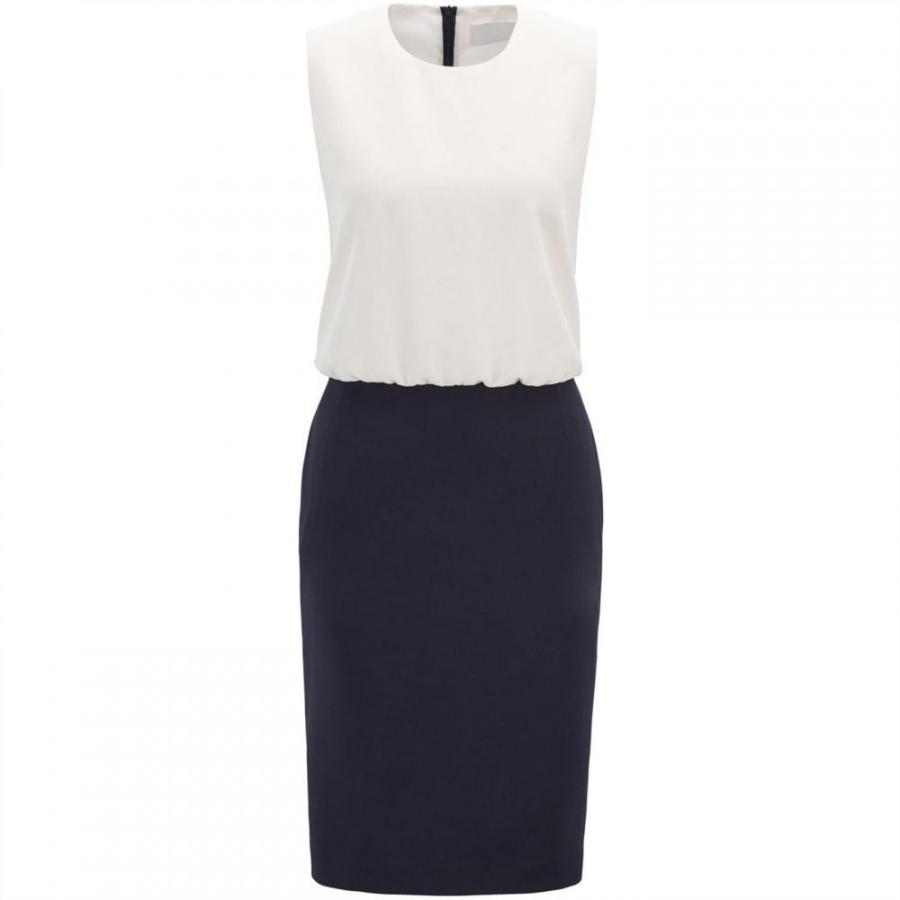 新商品 ヒューゴ ボス Boss レディース ワンピース ワンピース ドレス Domona Open Blue 残りわずか 在庫限り超価格 Www Skylanceronline Com