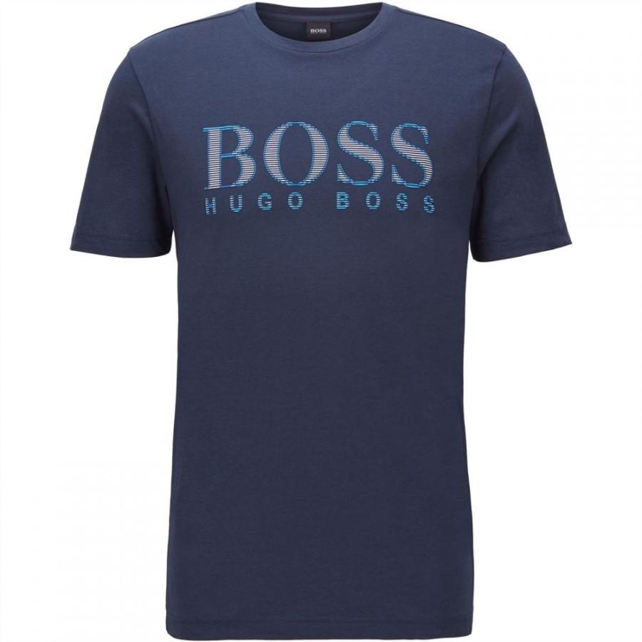 人気商品 ボス ヒューゴ Boss Navy Shirt T T5 トップス Tシャツ メンズ 半袖