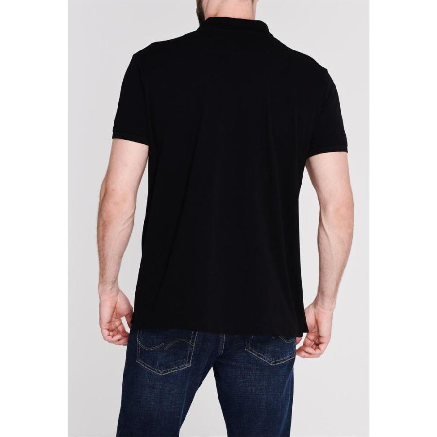 diesel polo shirt black