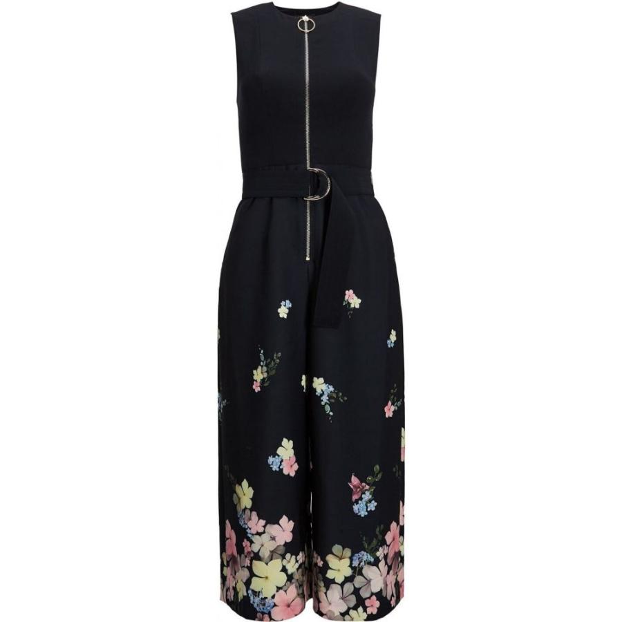 販売特注 テッドベーカー Ted Baker レディース オールインワン ジャンプスーツ ワンピース ドレス Cosetee Pergola Zip Front Jumpsuit Black アウトレット長島 価格 Www Superavila Com