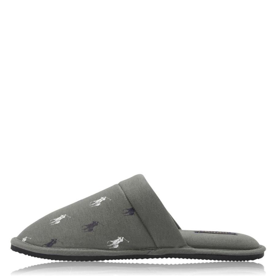 Grey for Men Mens Shoes Slip-on shoes Slippers Polo Ralph Lauren Rubber Kollin Mule Slippers in Grey 