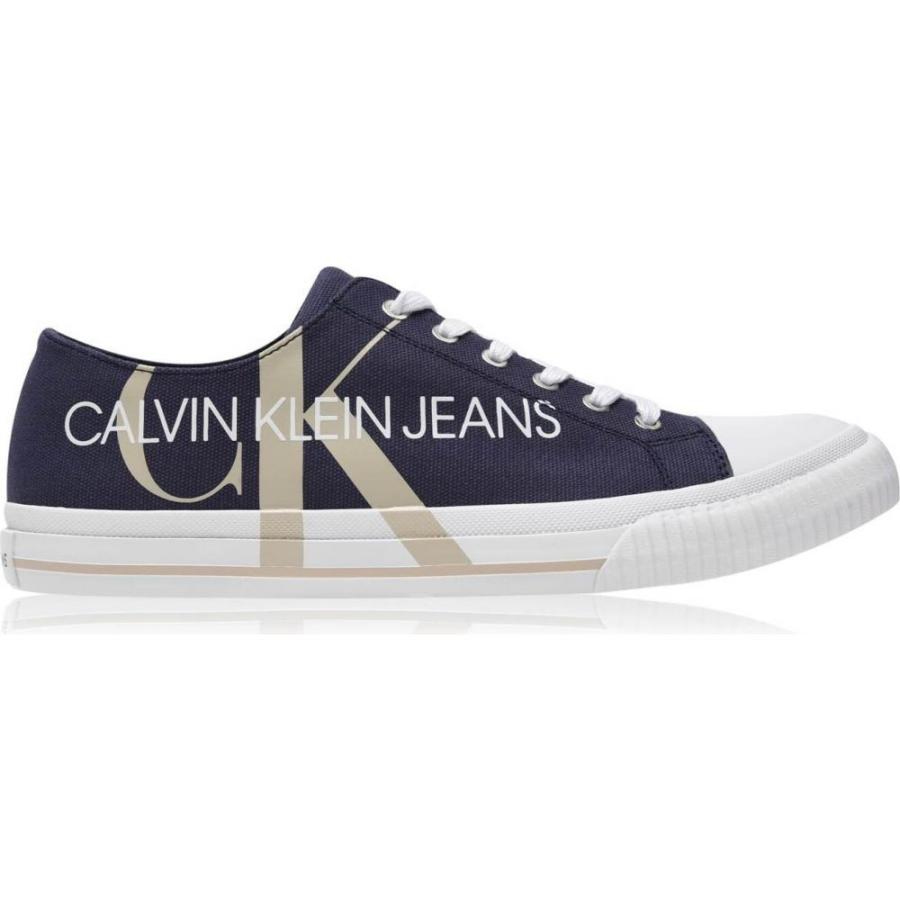 カルバンクライン Calvin Klein Jeans レディース スニーカー シューズ・靴 Ivano Trainers Navy/Stone