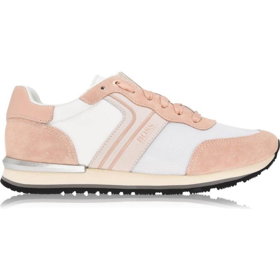 ヒューゴ ボス Boss シューズ 靴 レディース ランニング ウォーキング ヒューゴ シューズ 靴 スパイク シューズ Parkour Wht Pink