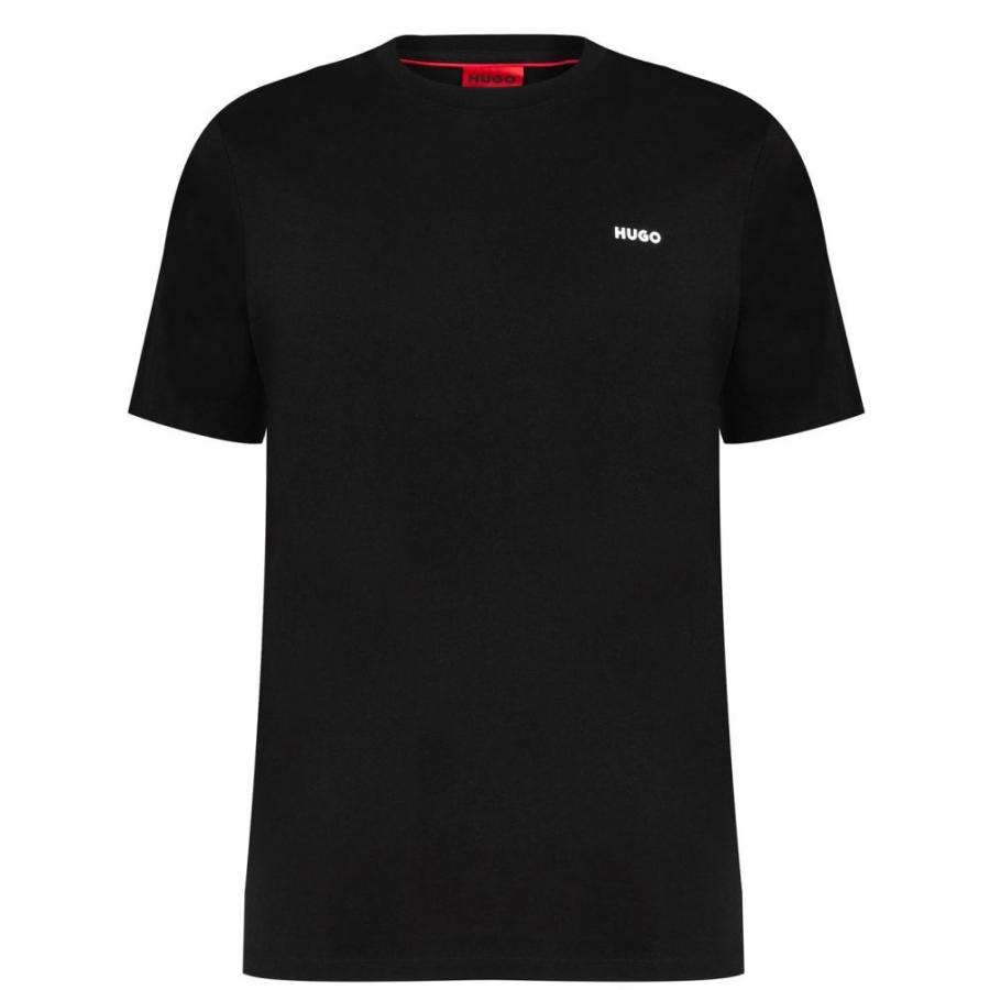 【60％OFF】 ヒューゴ ボス Black T-shirt Dero トップス Tシャツ メンズ Hugo 半袖