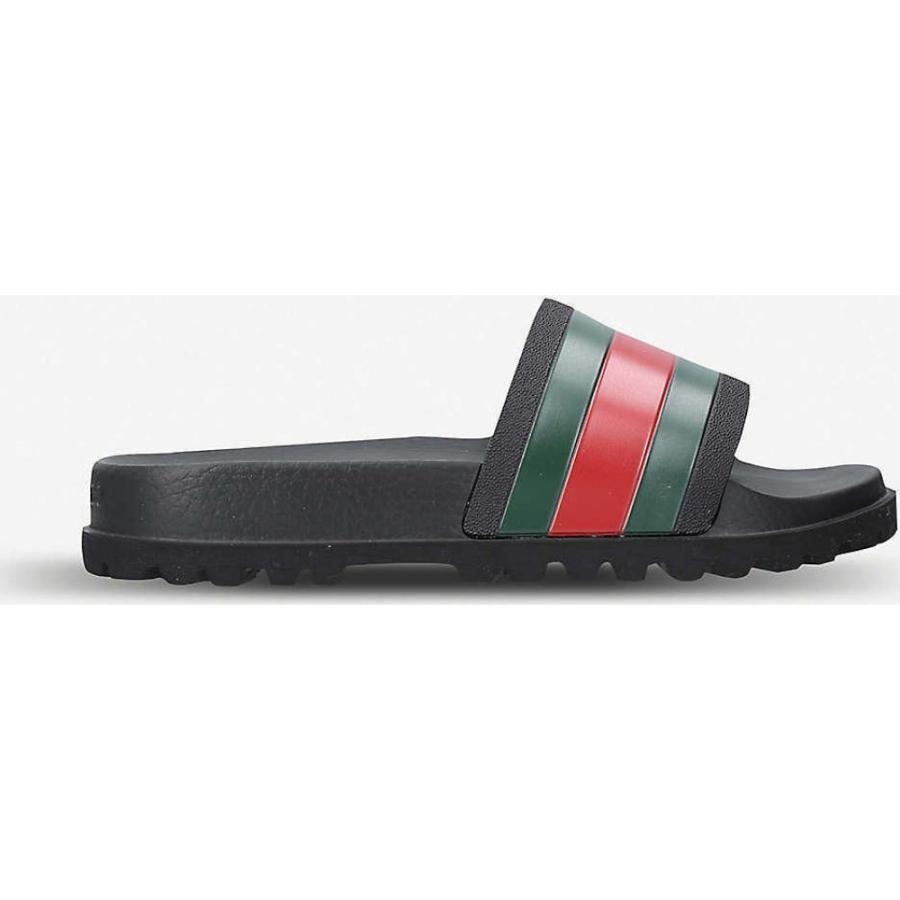 グッチ Gucci メンズ サンダル シャワーサンダル シューズ 靴 Pursuit Striped Rubber Sliders Black Ap5 010 フェルマート エフ Fermart Ef 通販 Yahoo ショッピング