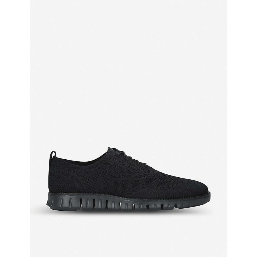 22福袋 メンズ Haan Cole コールハーン メンズ 革靴 ビジネスシューズ コールハーン Haan Cole 革靴 ビジネスシューズ Black Shoes Oxford Knit Wool Stitchlite Zerogrand シューズ 靴 シューズ