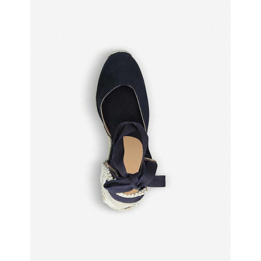 激安通販新作 Carina シューズ 靴 ウェッジソール エスパドリーユ レディース Castaner カスタニエール Cotton Canvas Navy Espadrilles Wedge エスパドリーユ サイズ Eur 36 3 Uk Women Www 11thspace Com