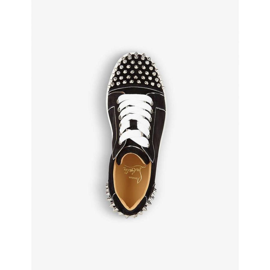 クリスチャン ルブタン CHRISTIAN LOUBOUTIN レディース スニーカー シューズ・靴 Vieira 2 Flat Veau Velours/Sp BLACK/SILVER :ap5-8914525-779:フェルマート エフ fermart ef - 通販 - Yahoo!ショッピング クリスチャン ルブタン CHRISTIAN LOUBOUTIN レディース スニーカー シューズ・靴 Vieira 2 Flat Veau Velours/Sp BLACK/SILVER :ap5-8914525-779:フェルマート エフ fermart ef - 通販 - Yahoo!ショッピング