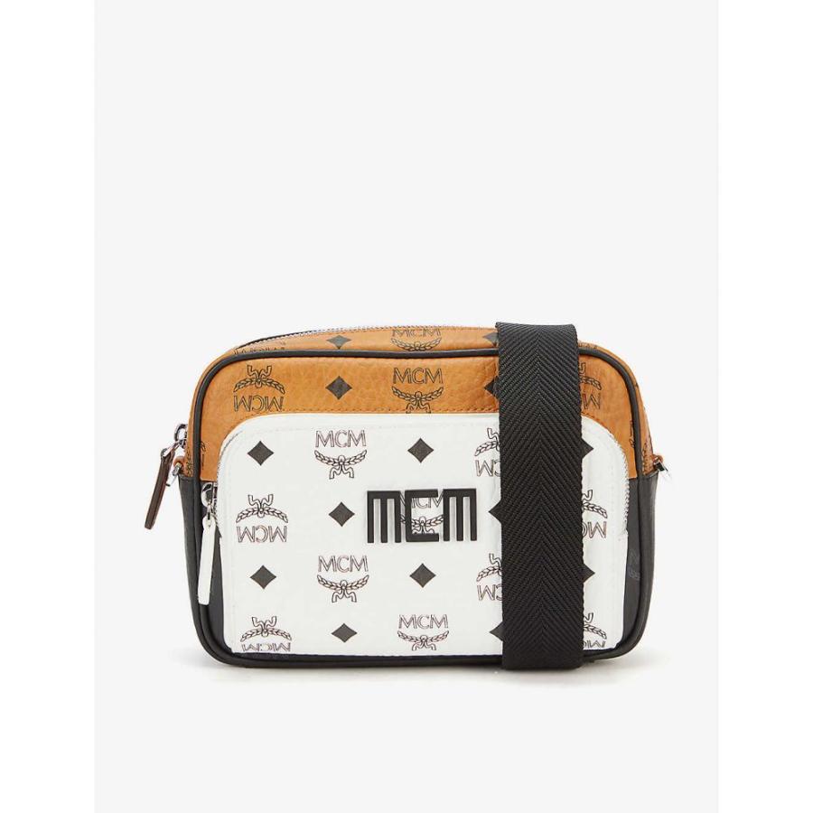 エムシーエム Mcm メンズ メッセンジャーバッグ ショルダーバッグ バッグ Klassik Brand Print Coated Canvas Cross Body Bag White Ap5 050 フェルマート エフ Fermart Ef 通販 Yahoo ショッピング