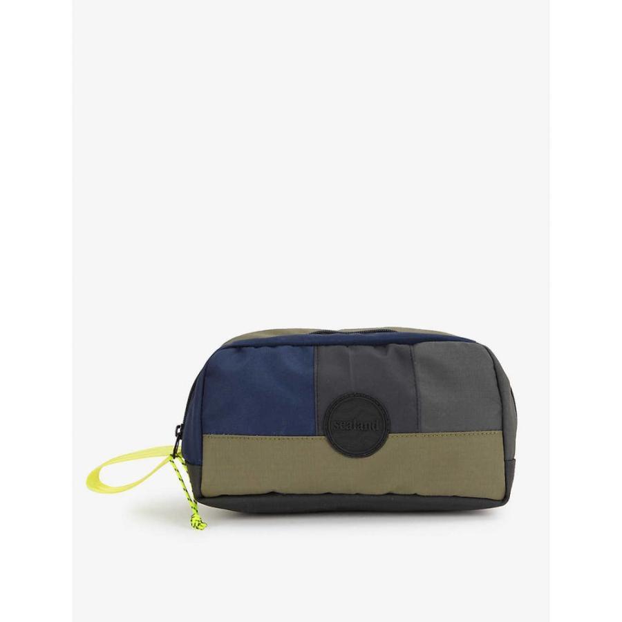 楽天カード分割 財布 時計 雑貨 メンズ ポーチ シーランド Sealand シーランド Yel Olv Chrcl Nvy Blk Washbag Upcycled Polyester Toastie トラベルポーチ ポーチ メンズ Sealand バッグ Www Butsuyoku Net