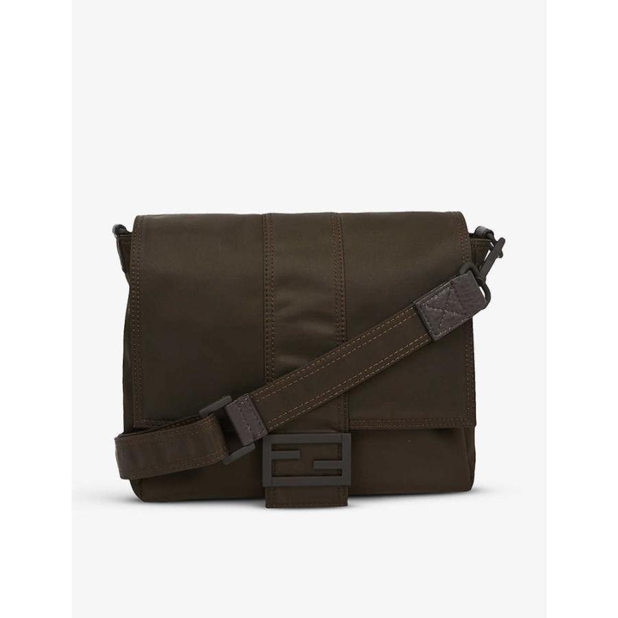 フェンディ Fendi メッセンジャーバッグ メンズ メッセンジャーバッグ メンズファッション バッグ Branded Mini Shell Messenger Bag Ap5