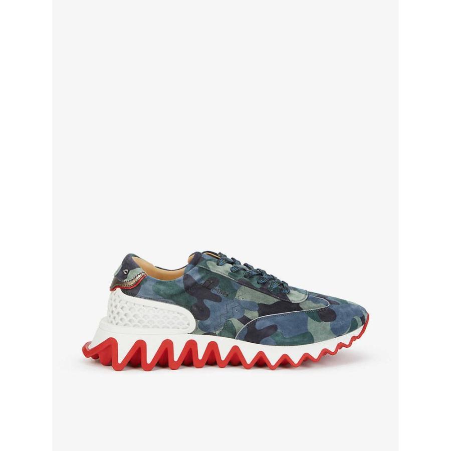 クリスチャン ルブタン Christian Louboutin Nap メンズ スリッポン フラット シューズ 靴 Neo Loubishark Flat Flat Vv フェルマー