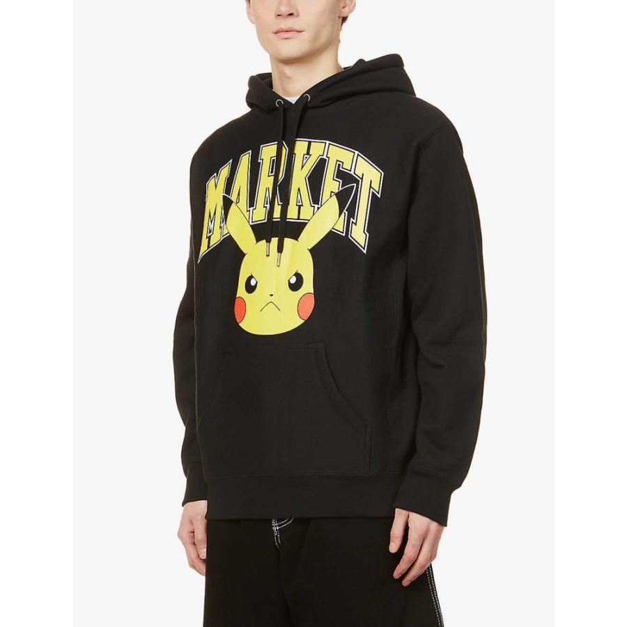 クーポン対象外 Market マーケット メンズ Black Hoody Cotton Jersey Pikachu Print Pokmon X トップス パーカー パーカー サイズ S Www Maketheleapcoaching Com